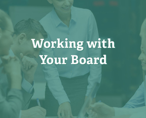How administrators can work successfully with their board